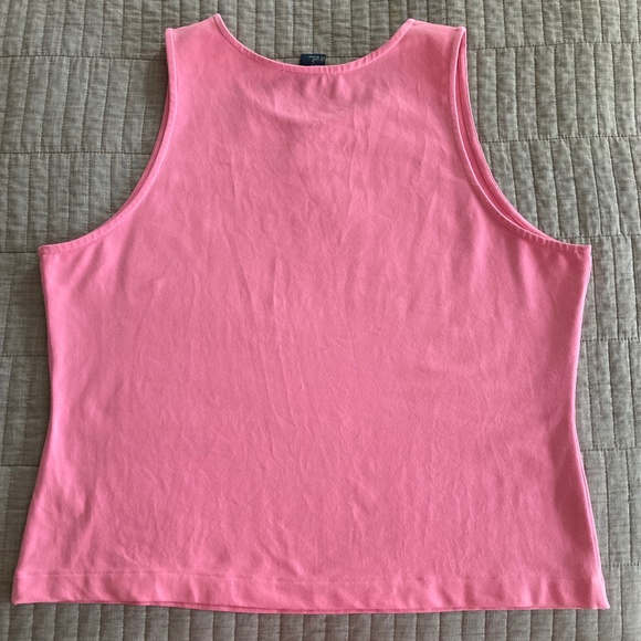 Pink Athletic/Tank w Set In Armholes - Picture 3 of 8